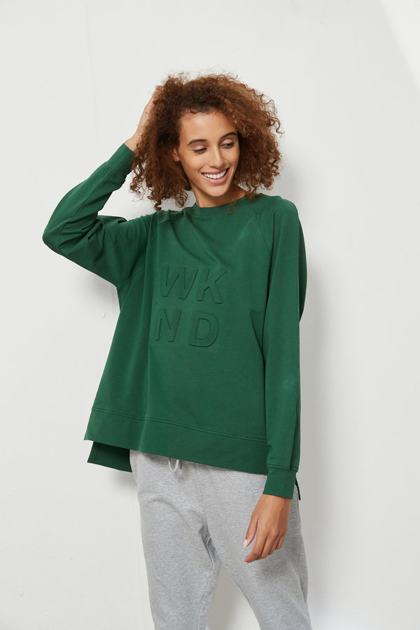 EMB SWEAT LW