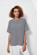 STRIPE EMB TEE